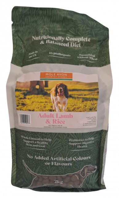 MOLEAVON Mole Avon Adult Lamb & Rice Dog Food