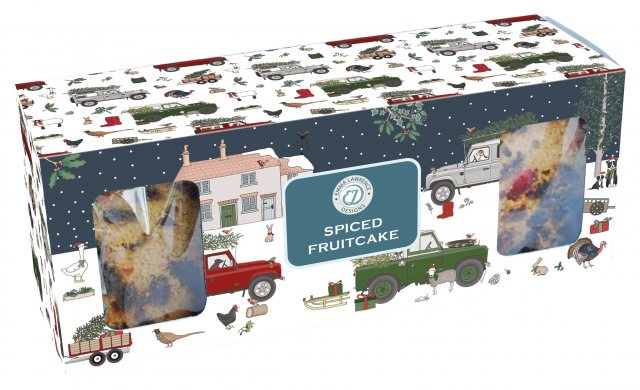 Spiced Fruit Cake Box