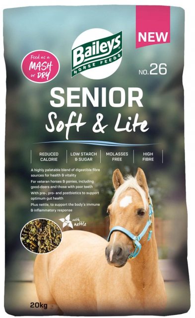 Baileys Horse Feeds Baileys Senior No.26 Soft & Lite 20kg