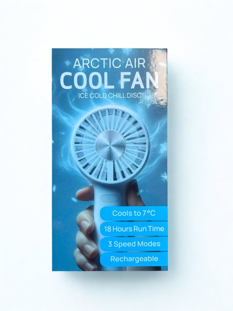 Arctic Air Cool Fan With Ice Cold Chill Disc