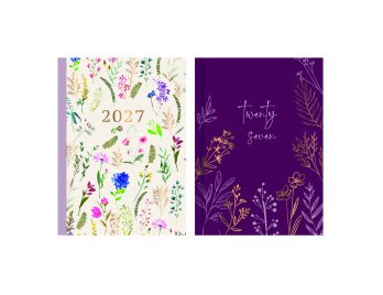 Floral Meadow Pocket Diary Week to View