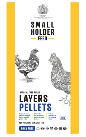 Small Holder Feed Natural Free Range Layers Pellets 5kg