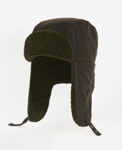 Barbour Barbour Morar Wax Trapper Hat Olive