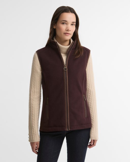 Barbour Barbour Colton Fleece Country Gilet Fig
