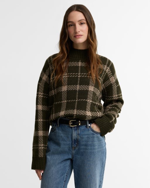 Barbour Barbour Delilah Knitted Jumper Olive