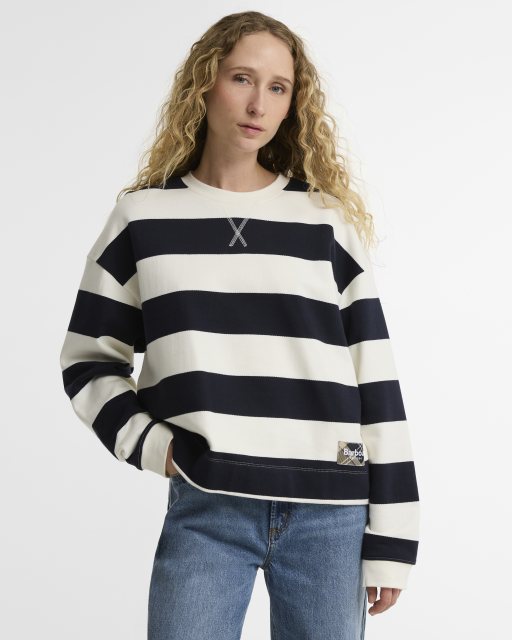Barbour Barbour Eva Sweatshirt Cloud/Navy