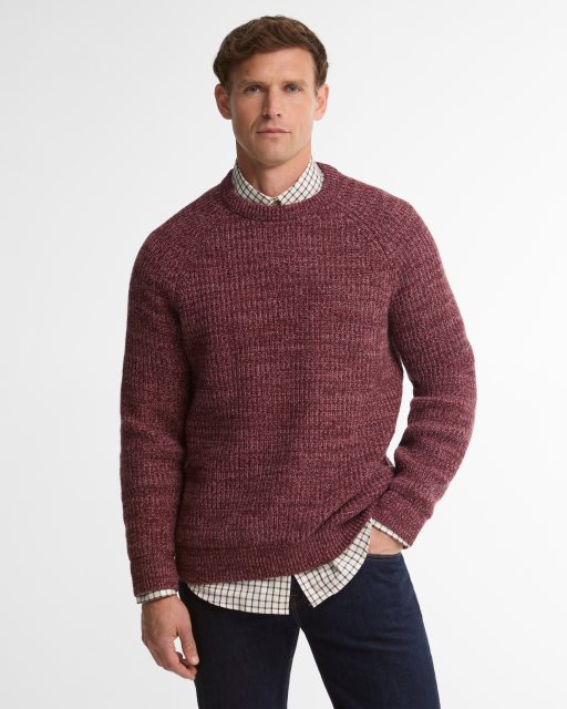 Barbour Barbour Horseford Crew Jumper Mauve