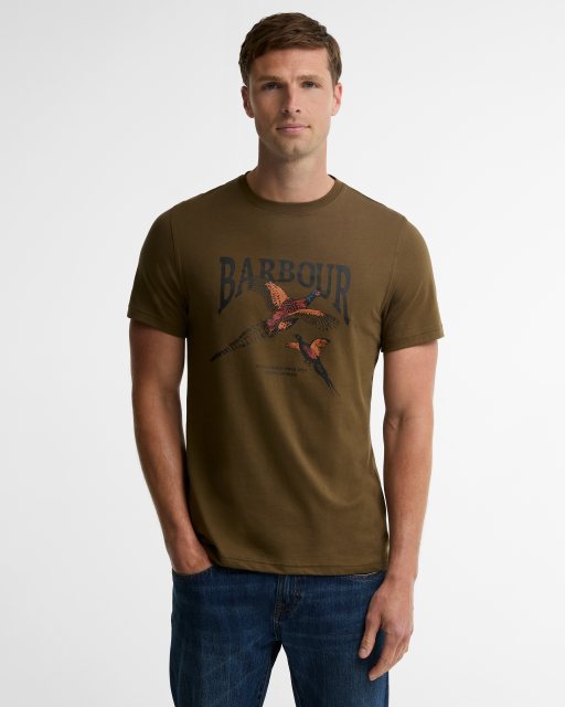 Barbour Barbour Graphic Relaxed T-Shirt Pheasant/Beech