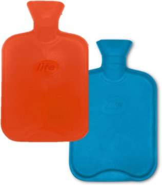 LIFE Life Healthcare Plain Hot Water Bottle 1.8L Assorted