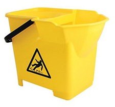 Bulldozer Mop Bucket Yellow