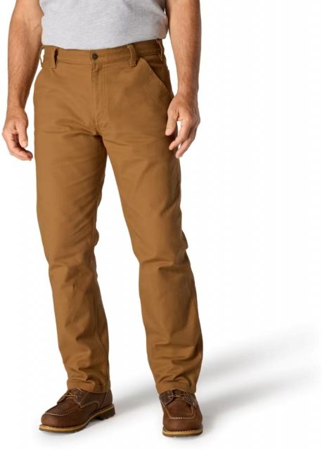 Carhartt Carhartt Straight Rugged Flex Dungaree Trouser Carhartt Brown