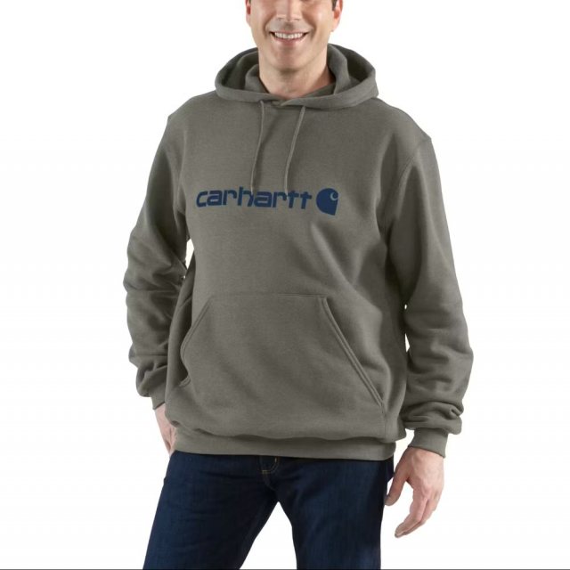 Carhartt Carhartt Maquette Logo Sweatshirt Dusty Olive