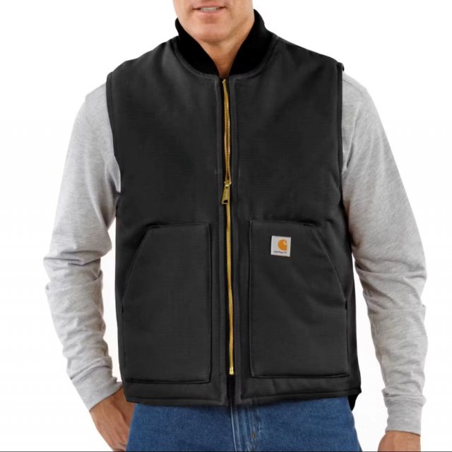 Carhartt Carhartt Iconic Firm Duck Gilet Black