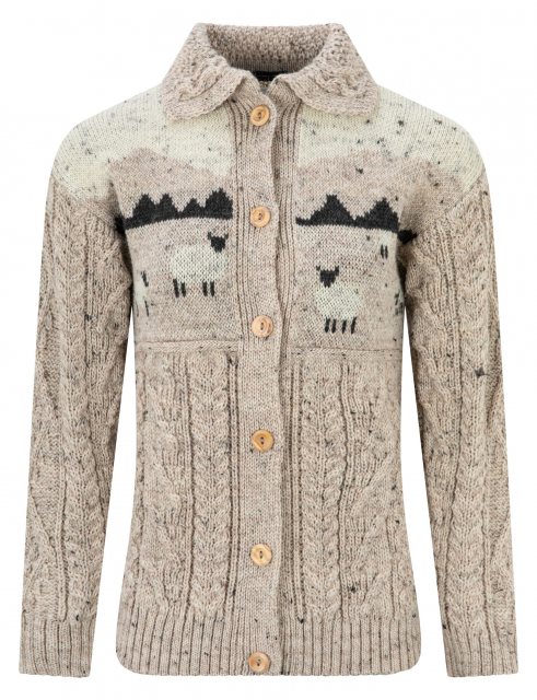 J M Cooper JM Cooper Sheep Scene Cardigan Skiddaw Nepp