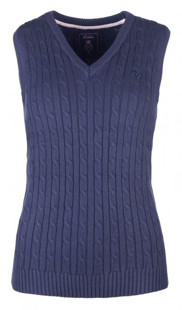 Rydale Rydale Emma V Neck Knitted Vest Navy
