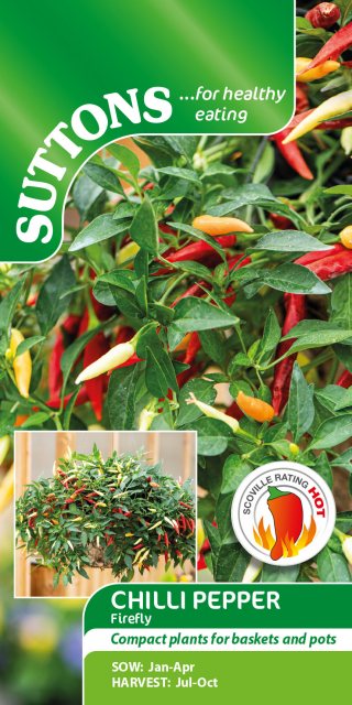 SUTTONS Suttons Firefly Chilli Seeds