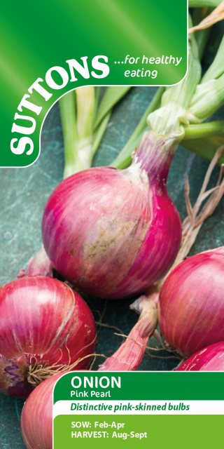 SUTTONS Suttons Pink Pearl Onion Seeds