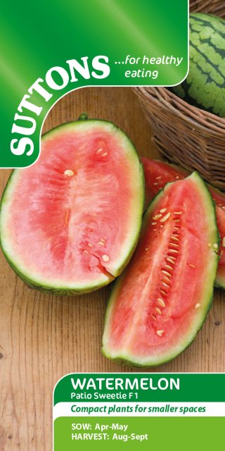 SUTTONS Suttons Patio Sweetie Watermelon F1 Seeds