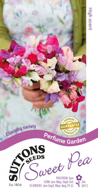 SUTTONS Suttons Sweet Pea Perfume Garden Seeds