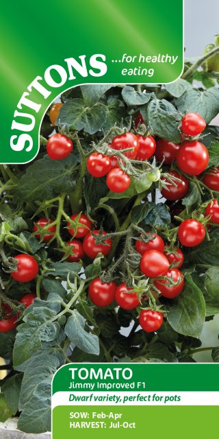 SUTTONS Suttons Jimmy Improved Tomato F1 Seeds