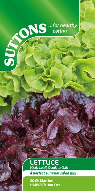 SUTTONS Suttons Double Oak Recipe Lettuce Seeds