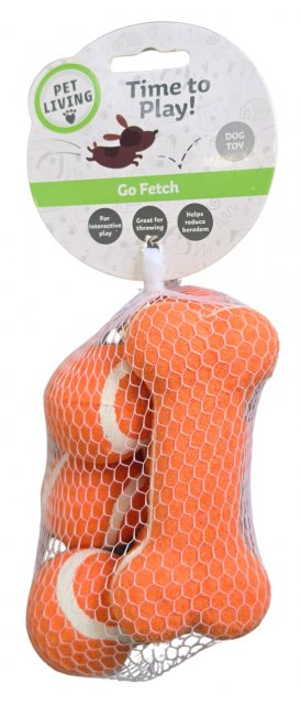 Pet Living Tennis Dog Toys 7 Pack Assorted