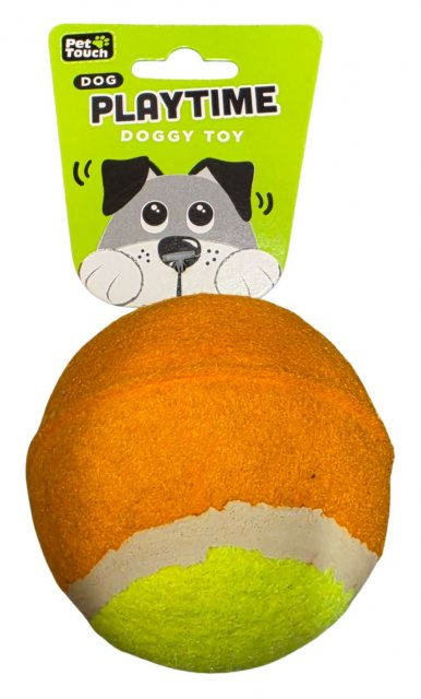 Pet Touch Playtime Pet Play Ball 3.5" Assorted