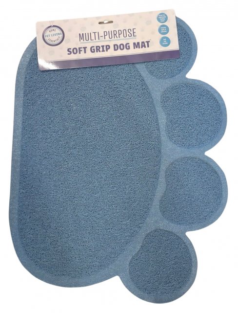 Pet Living Multi Purpose Soft Grip Paw Dog Mat Assorted