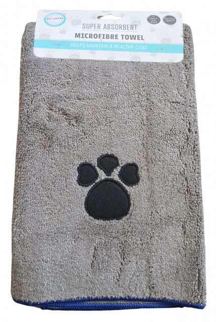 Pet Living Super Absorbent Microfibre Towel Assorted