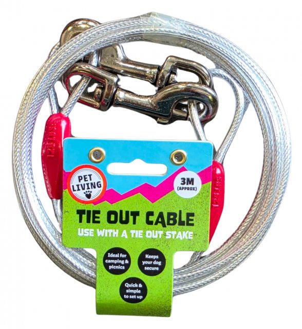 Tie Out Cable 5mm x 3m