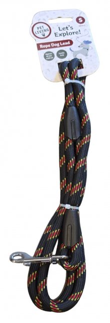 Pet Living Rope Dog Lead 1.2m Assorted