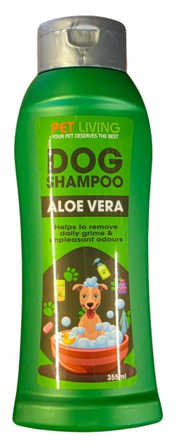 Pet Living Aloe Vera Dog Shampoo 355ml