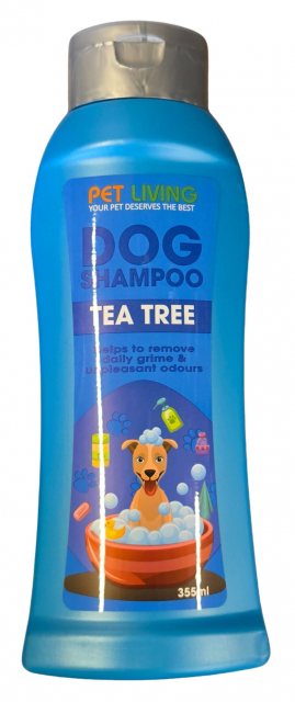 Pet Living Tea Tree Dog Shampoo 355ml