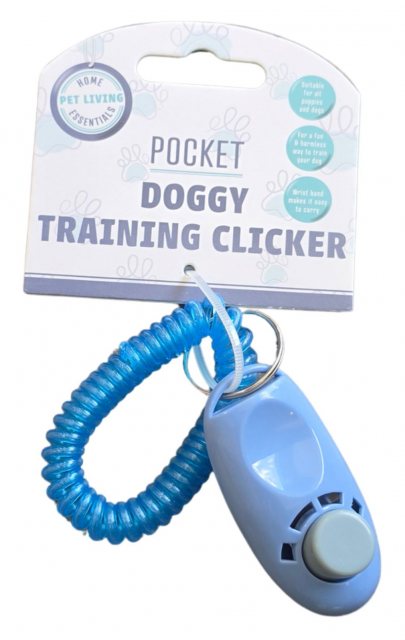 Pet Living Pocket Dog Training Clicker Assorted