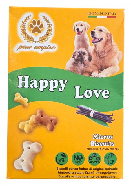 Paw Empire Happy Love Micros Dog Biscuits 300g