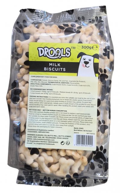 Drools Milk Biscuits Dog Treat 300g