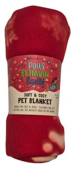 Christmas Pet Blanket 100cm x 120cm