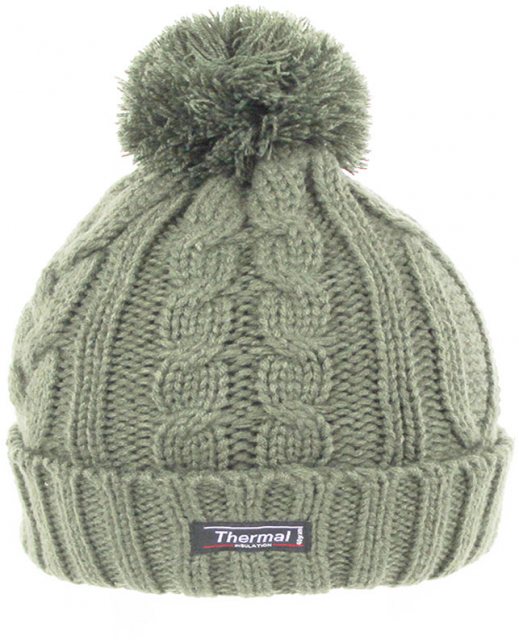 SSP Hats Thermal Knitted Bobble Hat Assorted