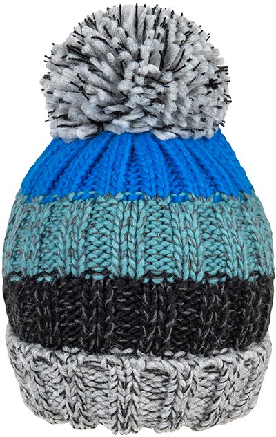 SSP Hats Kid's Pattern Knitted Bobble Hat Assorted