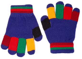 SSP Hats Kid's Multi Colour Magic Gloves Assorted