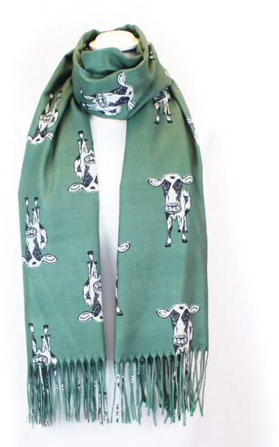 SSP Hats Ladies' Cow Print Scarf Assorted
