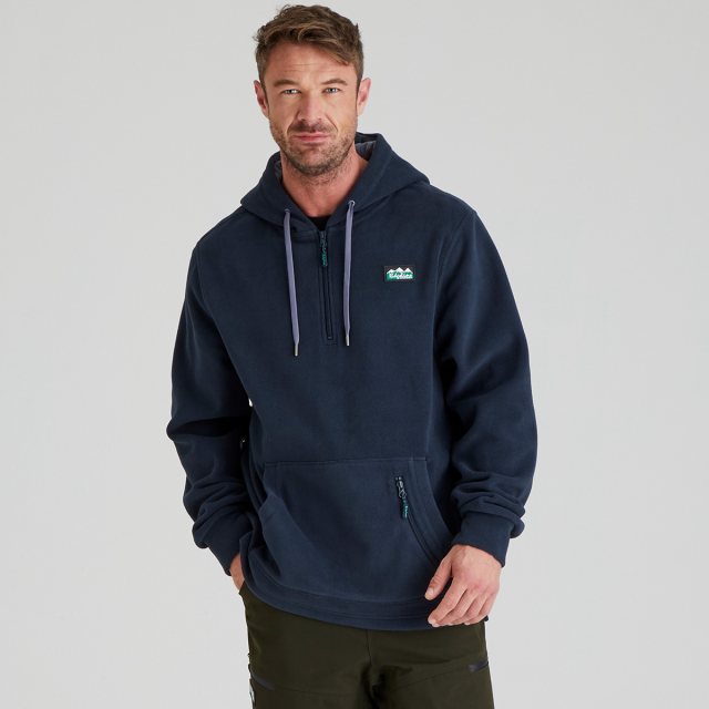 Ridgeline Ridgeline Ballistic Fleece Hoodie Navy