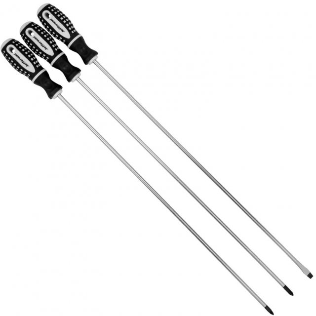 Jefferson Tools Jefferson Long Screwdriver Set 3 Piece