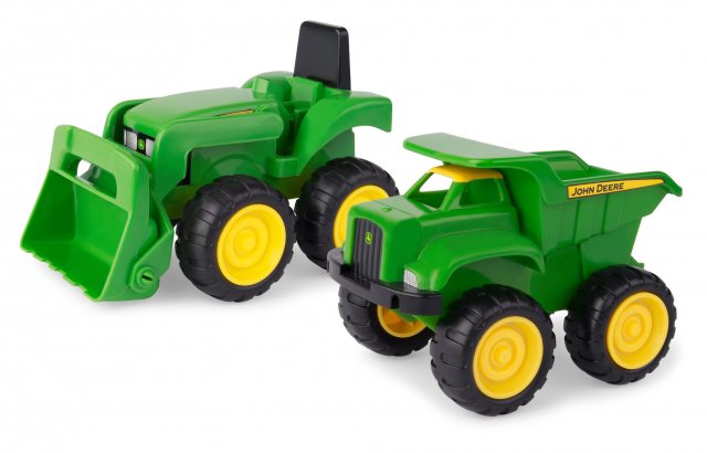 Britains Britiains John Deere Toy Tractor and Dumper Set