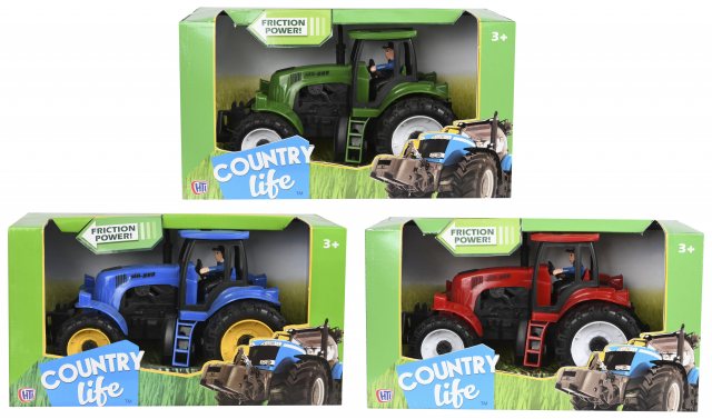 Country Life Friction Tractor Assorted