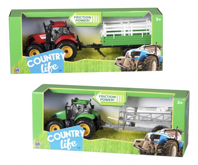 Country Life Tractor & Trailer Assorted