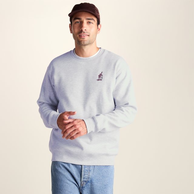 Tog24 Tog24 Graft Sweatshirt Light Grey