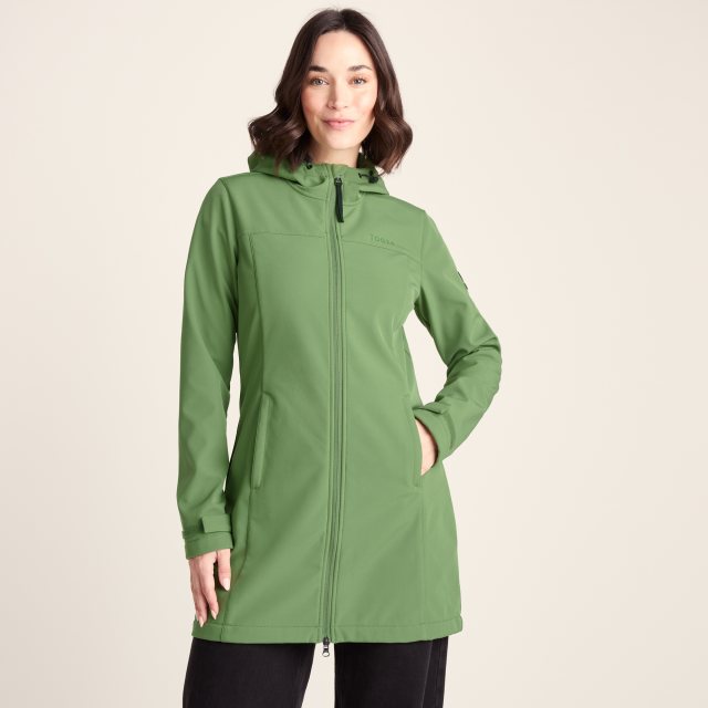 Tog24 Tog24 Keld Softshell Long Jacket Dark Matcha