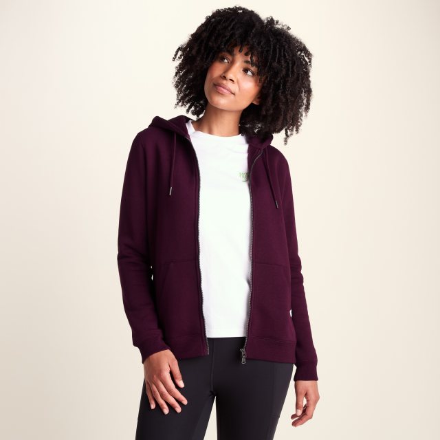 Tog24 Tog24 Mia Zip Hoodie Aubergine