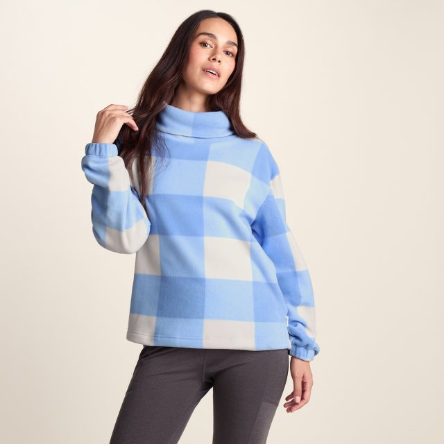 Tog24 Tog24 March Overhead Fleece Blue Gingham